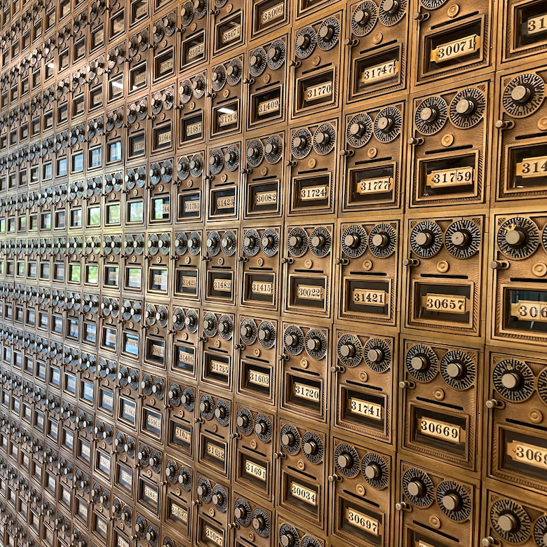 post office lockers